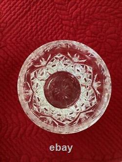 4 Waterford Crystal Rare MONAGHAN Double Old Fashioned Rocks Glasses
