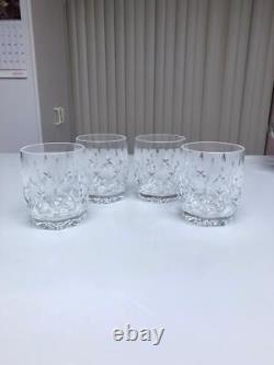 4 Waterford Crystal Westhampton 4 1/8 Double Old Fashioned Glasses