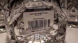 4 Waterford Crystal Westhamton Double Old Fashioned Glasses In Box