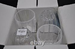 4 Waterford Marquis Crystal Double Old Fashioned Tumblers Cut Glass Omega design