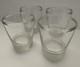 4 Wedgwood Vera Wang Illusion Double Old Fashioned Glass 4 1/4