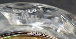 5 Cristal De Paris Double Old Fashion Glasses