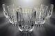 5 Double Old Fashioned Glasses Cut Lead Crystal MIKASA PARK LANE Made in Germany