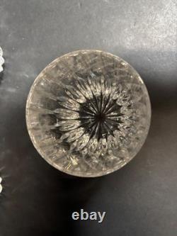 5 Double Old Fashioned Glasses Cut Lead Crystal MIKASA PARK LANE Made in Germany