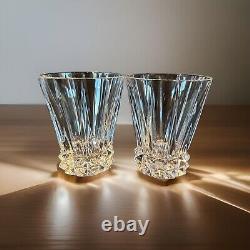 5 Rosenthal Oleg Cassini Blossom Double Old Fashioned Glasses discountinued