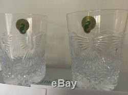 5 SETS of 2 x WATERFORD MILLENNIUM TOAST DOUBLE OLD FASHIONED DOF TUMBLERS NIB