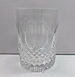 5 Vintage Waterford Colleen 12oz Double Old Fashioned Glasses Tumblers 4 3/8