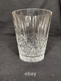 5 Waterford Crystal Double Old Fashioned Drinking Glasses Tumblers
