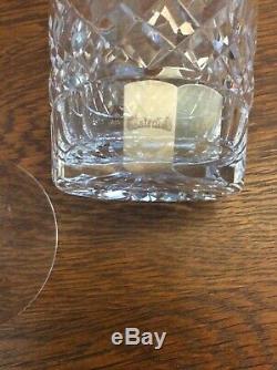 5 Waterford Lismore Double Old Fashioned Glasses 4 3/8 12 oz Ireland Excellent