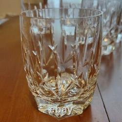 5x Waterford Westhampton Crystal 4 double old fashioned Tumblers. EUC