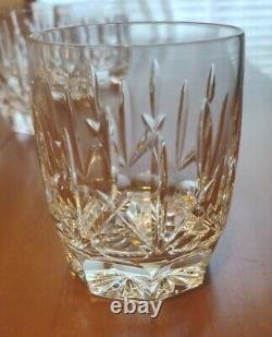 5x Waterford Westhampton Crystal 4 double old fashioned Tumblers. EUC