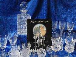 6X Edinburgh Crystal Thistle Double Old Fashioned Tumbler 1st Quality Back stamp