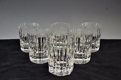 6 Baccarat HARMONIE Double Old Fashioned Glasses DOF Rocks Whiskey