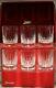 6 Baccarat Harmonie Double Old Fashioned Tumbler Glasses 4 1/8 Original Box