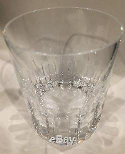 6 Baccarat ROTARY Double Old Fashioned Crystal Glass 10oz in Boxes