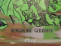 6 Bergdorf Goodman Partridge In A Pear Tree Double Old Fashioned Glasses Red &