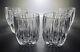 6 Double Old Fashioned Glasses Cut Lead Crystal MIKASA PARK LANE Made in Germany