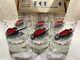 6 Kliban Flying Super Cat Double Old Fashioned Glasses Barware NIB Tastesetter