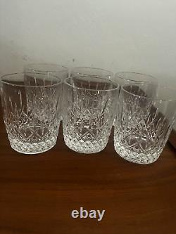 6 Lenox Mystic Double Old Fashioned Glasses Vintage Discounted Glasses