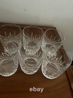 6 Lenox Mystic Double Old Fashioned Glasses Vintage Discounted Glasses