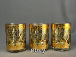 6 MCM Culver VALENCIA 4 1/4 Double Old-Fashioned 14 oz Glasses EUC
