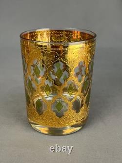 6 MCM Culver VALENCIA 4 1/4 Double Old-Fashioned 14 oz Glasses EUC