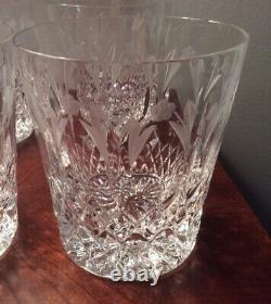 6 Miller Rogaska Queen Double Old Fashioned Glasses