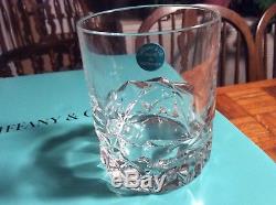 6 NIB TIFFANY & CO Double Old Fashioned Glasses Made in Germany CURRENT ITEM