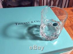 6 NIB TIFFANY & CO Double Old Fashioned Glasses Made in Germany CURRENT ITEM