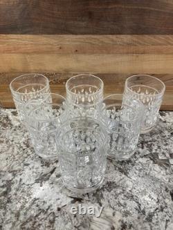 (6) Ralph Lauren Crystal ASTON Double Old Fashioned Glasses