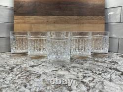 (6) Ralph Lauren Crystal ASTON Double Old Fashioned Glasses