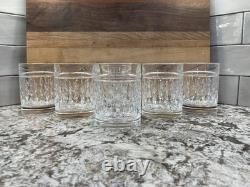 (6) Ralph Lauren Crystal ASTON Double Old Fashioned Glasses