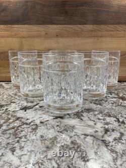 (6) Ralph Lauren Crystal ASTON Double Old Fashioned Glasses