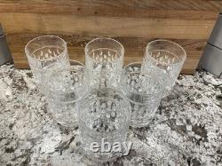 (6) Ralph Lauren Crystal ASTON Double Old Fashioned Glasses