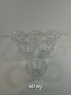 6 Ralph Lauren Mallory Double Old Fashioned Glasses