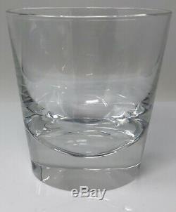 6 STEUBEN DOUBLE OLD FASHIONED GLASSES excellent