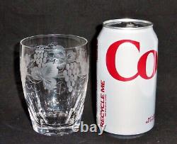 6 Stuart Crystal AUDLEY Double Old Fashioned glasses flat tumbler rocks DOF 4