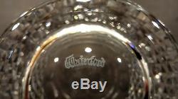 6 VINTAGE WATERFORD CRYSTAL COLLEEN DOUBLE OLD FASHIONED 12 oz. GLASSES 4 3/8