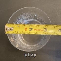 6 Vintage Iittala Finland Niva 12oz Double Old Fashioned Glasses Tapio Wirkkala