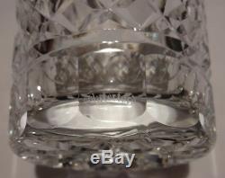 6 Vintage Waterford Lismore Crystal Double Old Fashioned Tumblers