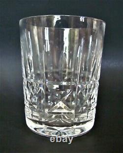 6 Vtg WATERFORD Crystal KYLEMORE Double Old Fashioned Glasses Discontinued Set