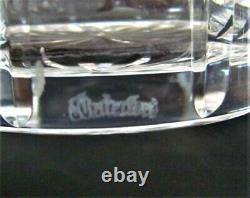 6 Vtg WATERFORD Crystal KYLEMORE Double Old Fashioned Glasses Discontinued Set