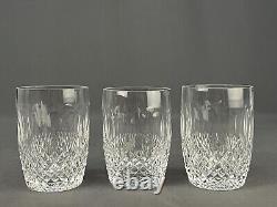 6 Waterford COLLEEN Short 4 1/2 Tumbler Double Old-Fashioned 12oz Glasses EUC