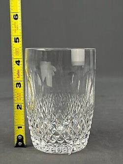 6 Waterford COLLEEN Short 4 1/2 Tumbler Double Old-Fashioned 12oz Glasses EUC