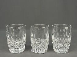 6 Waterford COLLEEN Short 4 1/2 Tumbler Double Old-Fashioned 12oz Glasses MINT
