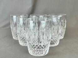 6 Waterford COLLEEN Short 4 ½ Tumbler Double Old-Fashioned 12oz Glasses MINT