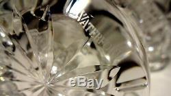 6 Waterford Crystal Grainne Double Old Fashioned Tumbler Glasses 4 3/8