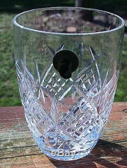 6 Waterford Crystal Lismore Double Old Fashioned Tumblers Glasses 12oz. 4.5H Ex