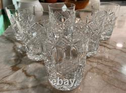 6 Waterford Grainne Double Old Fashioned STUNNING! RL