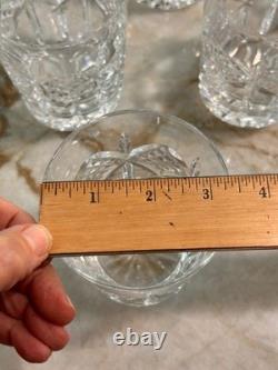 6 Waterford Grainne Double Old Fashioned STUNNING! RL